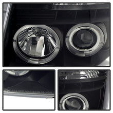 Carregar imagem no visualizador da galeria, Spyder Nissan Titan 04-14 Projector Headlights LED Halo LED Blk Smke PRO-YD-NTI04-HL-BSM