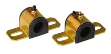 Carregar imagem no visualizador da galeria, Prothane Universal Greasable Sway Bar Bushings - 1in - Type B Bracket - Black