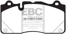 Carregar imagem no visualizador da galeria, EBC 16-18 Cadillac CTS-V Redstuff Ceramic Low Dust Front Brake Pads