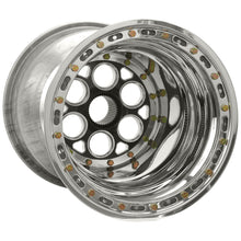 Carregar imagem no visualizador da galeria, Weld Magnum Sprint 15x15 / 42-Spline / 6in. BS Black Wheel - Beadlock / No Cover