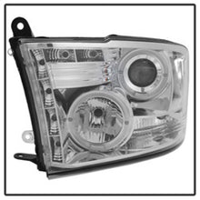 Carregar imagem no visualizador da galeria, Spyder Dodge Ram 1500 09-14 10-14 Projector Headlights Halogen- LED Halo LED - Chrm PRO-YD-DR09-HL-C
