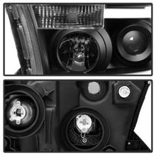 Carregar imagem no visualizador da galeria, Xtune Toyota Tundra 07-13 LED Light Bar Projector Headlights Black PRO-JH-TTU07-LED-BK