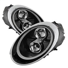 Carregar imagem no visualizador da galeria, Spyder Porsche 911 997 2005-2009 Projector Headlights Halogen Model DRL LED Blk PRO-YD-P99705-DRL-BK