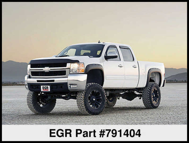 EGR 07-13 Chev Silverado 5ft Bed Bolt-On Look Fender Flares - Set (791404)