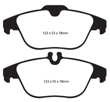 Carregar imagem no visualizador da galeria, EBC 13-16 Mercedes-Benz GLK250 2.1 Twin TD Redstuff Rear Brake Pads