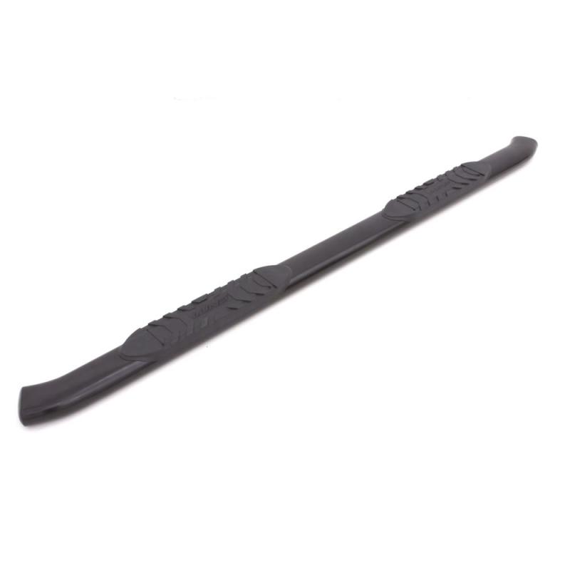 Lund 2015+ Chevrolet Colorado Crew Cab 5in Oval Curved Steel Nerf Bars - Black
