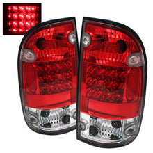 Carregar imagem no visualizador da galeria, Spyder Toyota Tacoma 01-04 LED Tail Lights Red Clear ALT-YD-TT01-LED-RC