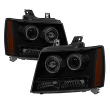 Carregar imagem no visualizador da galeria, Xtune Chevy Suburban 1500/2500 07-14 Halo Projector w/LED Headlights Smoked PRO-JH-CSUB07-LED-BSM