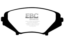 Carregar imagem no visualizador da galeria, EBC 03-12 Mazda RX8 1.3 Rotary (Standard Suspension) Greenstuff Front Brake Pads