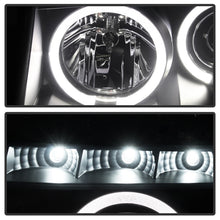 Carregar imagem no visualizador da galeria, Spyder Nissan Titan 04-14 Projector Headlights LED Halo LED Blk Smke PRO-YD-NTI04-HL-BSM