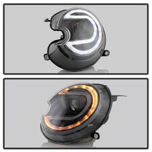 Carregar imagem no visualizador da galeria, Spyder Mini Cooper 07-12 V2 Xenon/HID Only Projector Headlights - Black PRO-YD-MC07V2HIDSI-SBLB-BK