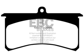 EBC Brakes Bluestuff Street and Track Day Brake Pads