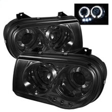 Carregar imagem no visualizador da galeria, Spyder Chrysler 300C 05-10 Projector Headlights LED Halo LED Smke (Not Included) PRO-YD-C300C-HL-SM