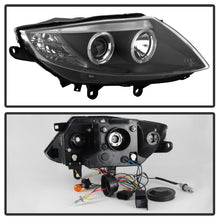 Carregar imagem no visualizador da galeria, Spyder BMW Z4 03-08 Projector Headlights Xenon/HID Model Only - LED Halo Black PRO-YD-BMWZ403-HID-BK