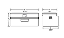 Load image into Gallery viewer, Lund Universal Alum Flush Mount Box - Brite