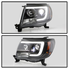 Carregar imagem no visualizador da galeria, Spyder Toyota Tacoma 05-11 V2 High-Power LED Headlights - Black PRO-YD-TT05PL-BK