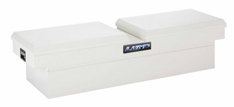 Lund Universal Steel Pro Cross Bed Box - White