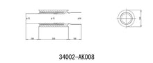 Carregar imagem no visualizador da galeria, HKS UNIVERSAL EX H/M SUS 130-75 (MOQ: 8pcs)