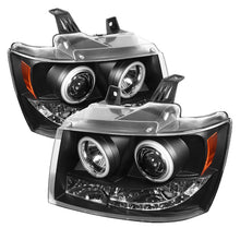 Carregar imagem no visualizador da galeria, Spyder Chevy Suburban 1500/2500 07-14 Projector Headlights CCFL Halo LED Black PRO-YD-CSUB07-CCFL-BK