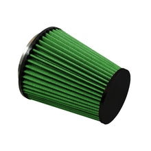 Load image into Gallery viewer, Green Filter Clamp-on Cone Filter ID 3.5in. / H 6.5in