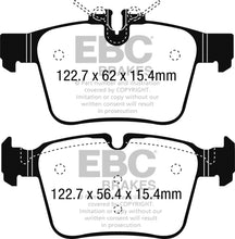 Carregar imagem no visualizador da galeria, EBC 15+ Mercedes-Benz C300 (W205) 2.0 Turbo 4-matic Redstuff Rear Brake Pads