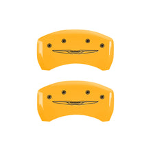 Load image into Gallery viewer, MGP 4 Caliper Covers Engraved Front &amp; Rear MGP Black finish silver ch