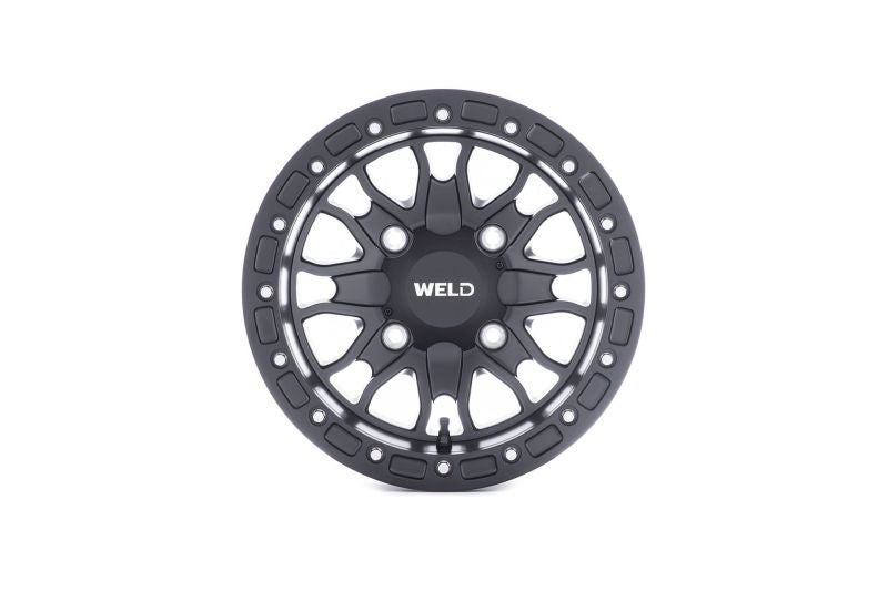 Weld UTV RF Series Raptor U500 14x10 Raptor Beadlock 4x156 5BS Satin BLK