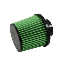 Load image into Gallery viewer, Green Filter Cone Filter - ID 2.75in. / Base 6in. / Top 5in. / H 5in. Radius Inlet