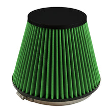 Load image into Gallery viewer, Green Filter Cone Filter - ID 6in. / Base 7.5in. / Top 4.75in. / H 4in.