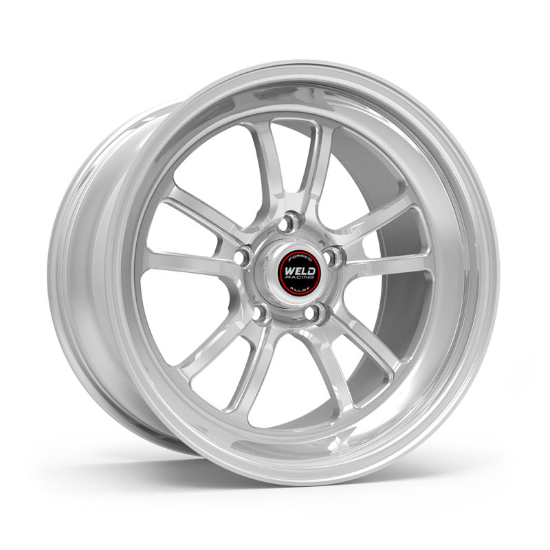 Weld S70 18x5 / 5x120mm BP / 2.1in. BS Polished Wheel (High Pad) - Non-Beadlock