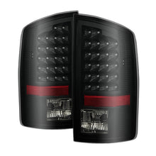 Carregar imagem no visualizador da galeria, Xtune Dodge Ram 07-08 1500 / Ram 07-09 2500/3500 LED Tail Lights Black Smoke ALT-JH-DR07-LED-BKSM