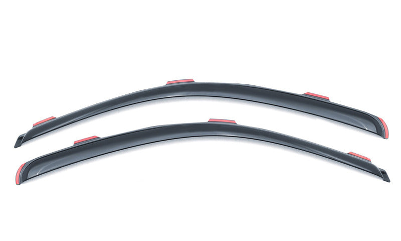 Lund 07-13 Chevy Silverado 1500 Std. Cab Ventvisor Elite Window Deflectors - Smoke (2 Pc.)
