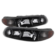 Carregar imagem no visualizador da galeria, Xtune Buick Century 97-05 Regal 97-04 Crystal Headlights Black HD-JH-BUCEN97-AM-BK