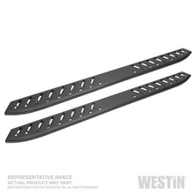 Carregar imagem no visualizador da galeria, Westin 2019 Chevrolet Silverado/Sierra 1500 Crew Cab Thrasher Running Boards - Textured Black