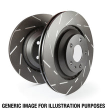 Carregar imagem no visualizador da galeria, EBC 12+ Fiat 500 1.4 Turbo Abarth USR Slotted Front Rotors
