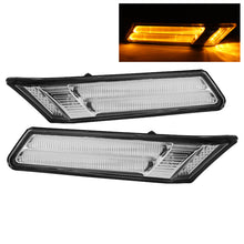 Carregar imagem no visualizador da galeria, Xtune Porsche 911 997 05-07 Side Marker Light Amber LED Clear SML-ON-P99705-AMLED-C