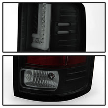 Carregar imagem no visualizador da galeria, Spyder GMC Sierra 14-16 LED Tail Lights Black Smoke ALT-YD-GS14-LBLED-BSM