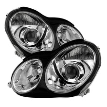 Carregar imagem no visualizador da galeria, Xtune Mercedes W203 C Class Sedan 01-05 Projector Headlights -Chrome PRO-JH-MBW203-C