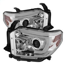 Carregar imagem no visualizador da galeria, Spyder Toyota Tundra 2014-2016 Projector Headlights Light Bar DRL Chrome PRO-YD-TTU14-DRL-C