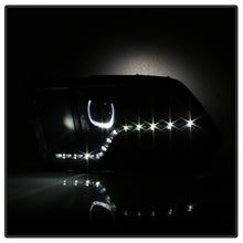 Carregar imagem no visualizador da galeria, xTune Dodge Ram 2009-2014 Halo LED Projector Headlights - Black Smoke PRO-JH-DR09-CFB-BSM