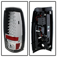 Carregar imagem no visualizador da galeria, Spyder Chevy Silverado 1500/2500 03-06 (Does Not Fit Stepside)LED Tail Lights Chrm ALT-YD-CS03-LED-C