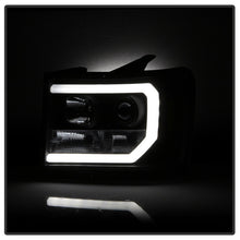 Carregar imagem no visualizador da galeria, Spyder GMC Sierra 1500/2500/3500 07-13 V2 Projector Headlights- Black PRO-YD-GS07V2-LBDRL-BK
