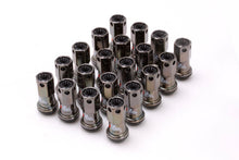 Carregar imagem no visualizador da galeria, Project Kics 12X1.25 R40 Iconix Classical Lug Nuts w/ Black Plastic Cap - 20 - No Locks