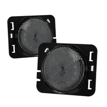 Carregar imagem no visualizador da galeria, xTune Jeep Wrangler 07-15 LED Front Fender Side Marker Lights - Smoked SML-JH-JW07-LED-SM
