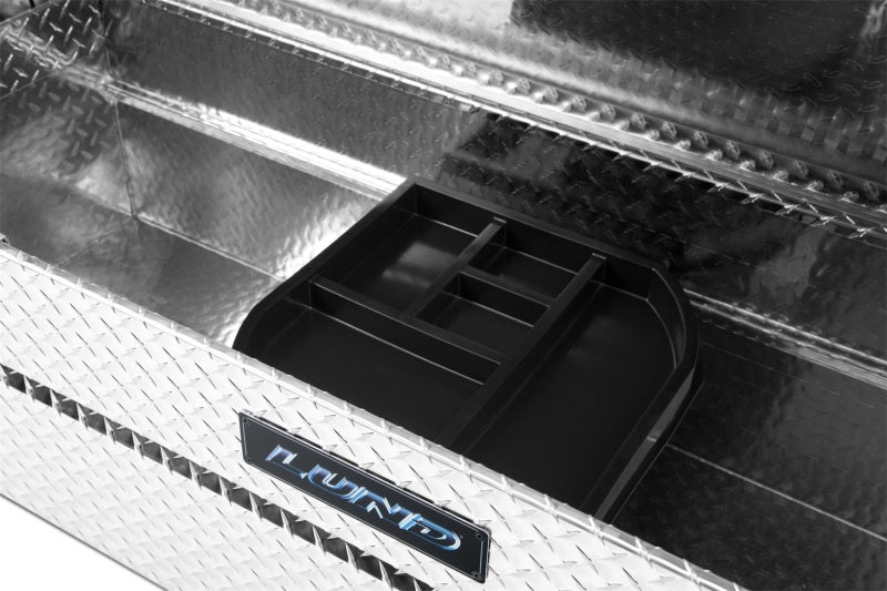 Lund Universal Aluminum Single Lid HD 28 Cross Bed Box - Brite