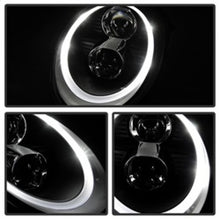 Carregar imagem no visualizador da galeria, Spyder Porsche 911 997 2005-2009 Projector Headlights Halogen Model DRL LED Blk PRO-YD-P99705-DRL-BK