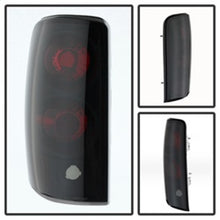 Carregar imagem no visualizador da galeria, Spyder Chevy Suburban/Tahoe 1500/2500 00-06 Euro Style Tail Lights Black Smoke ALT-YD-CD00-BSM