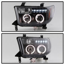 Carregar imagem no visualizador da galeria, Spyder Toyota Tundra 07-133 Projector Headlights LED Halo LED Blk PRO-YD-TTU07-HL-BK