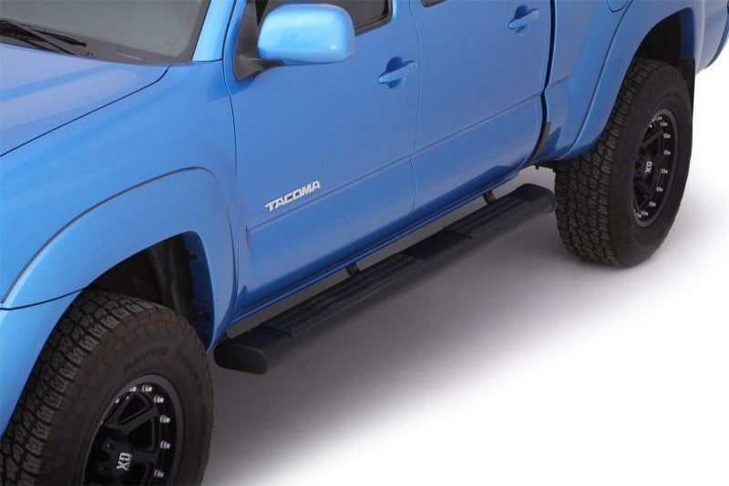 Lund 05-17 Toyota Tacoma Access Cab (80in) 6in. Oval Straight Chrome Nerf Bars - Chrome