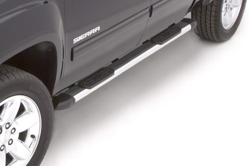 Lund 02-09 Jeep Liberty (54in) StepRails Multi-Fit Step Bars - Brite
